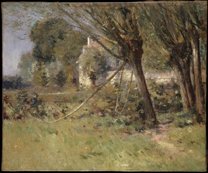 Theodore Robinson Willows France oil painting art